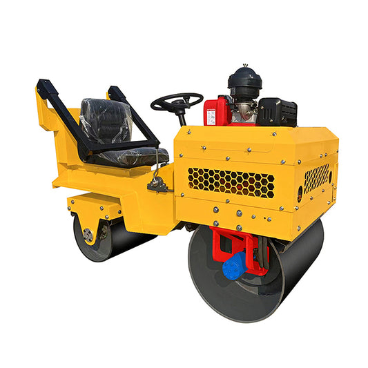 Ride-on double wheel vibratory Road Roller 0.68T KN-RR850